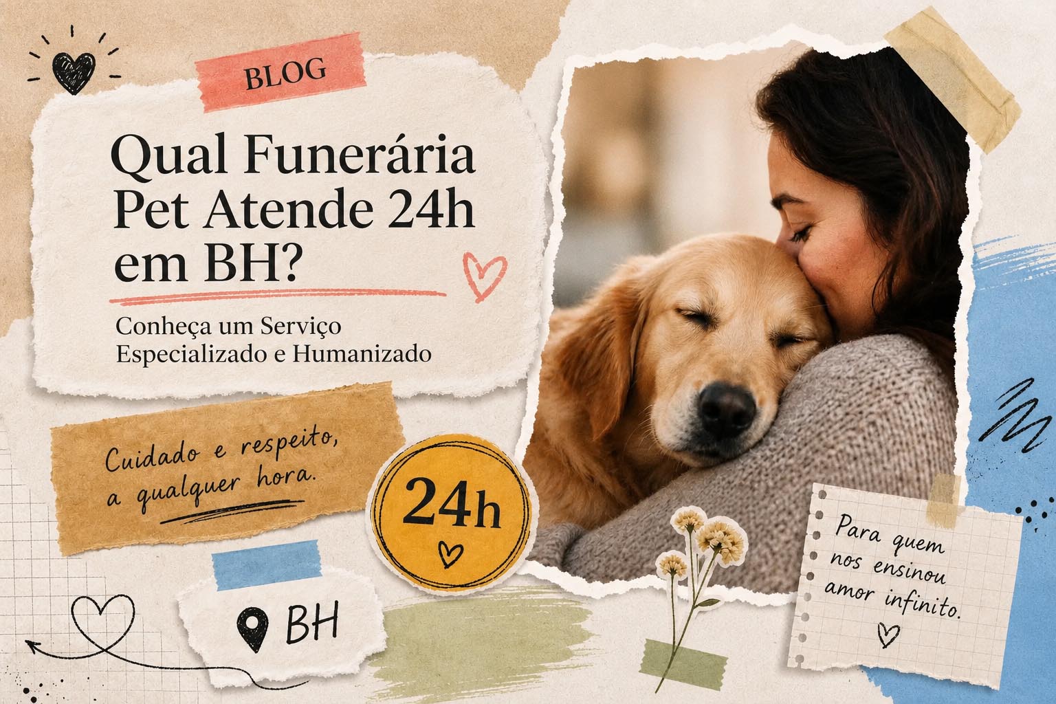 Qual Funerária Pet Atende 24h em BH?